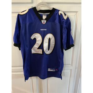 Authentic Reebok Baltimore Ravens #20 Reed Official Jersey Sz 48